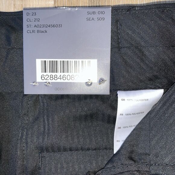 New NWT GS Gray Performance Flat Front Dress Pants Mens Plus Size 46x30 - Picture 9 of 13